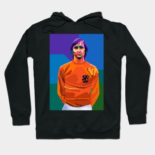 Johan Cruyff Wpap Pop Art Hoodie